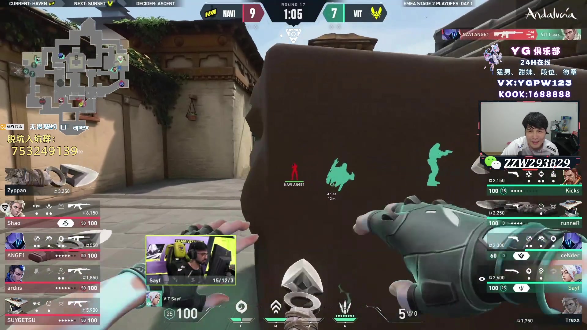 【2024-07-16 00点场】CSGO解说伟伟：小蜜蜂 VS NAVI BO3