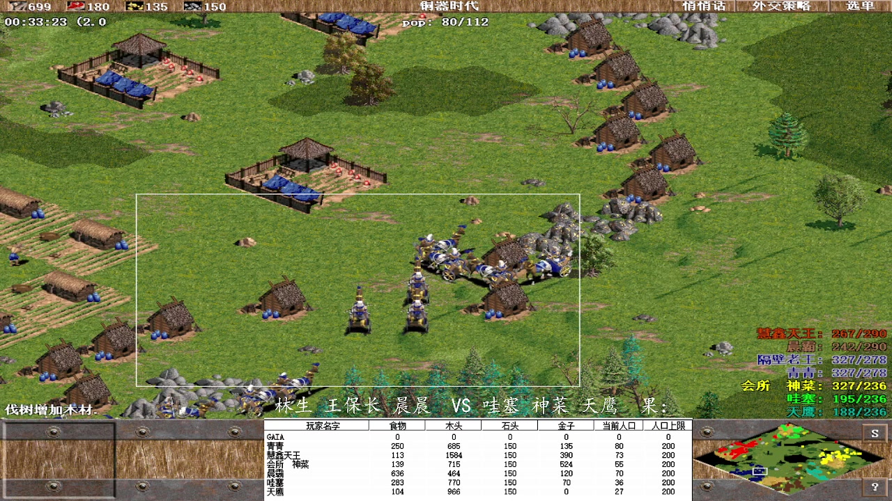 林生 王保长 晨晨 3 VS 1 哇塞 神菜 天鹰