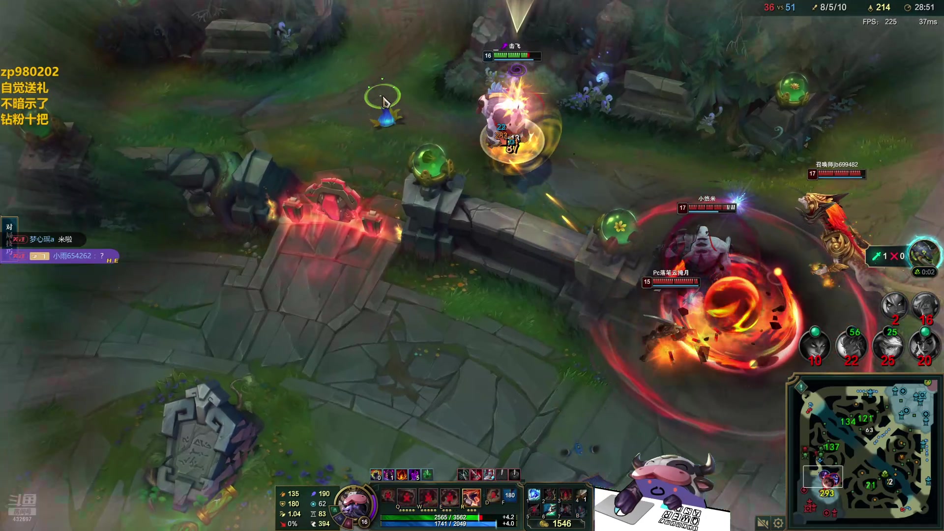 【2024-07-15 00点场】神牛教丶教主：核弹牛头法强1000wq瞬秒