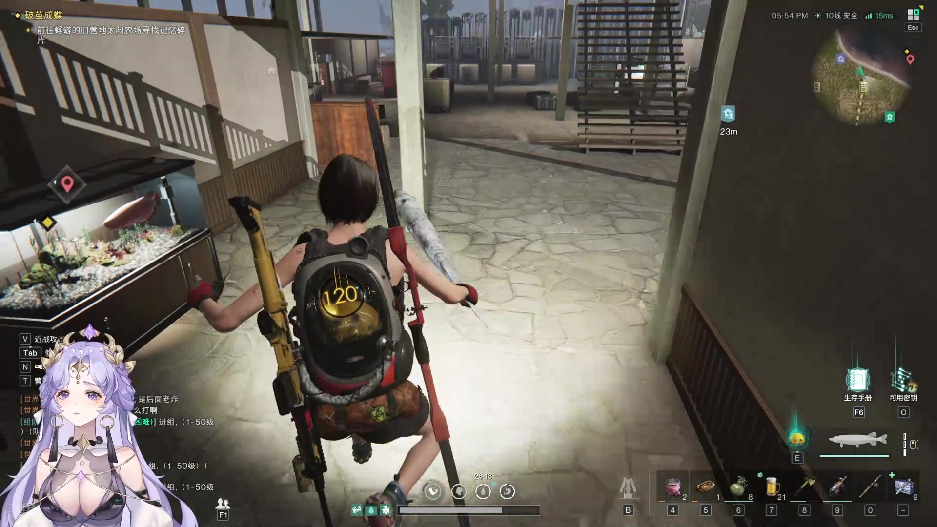 【2024-07-24 12点场】兔叽叽丫：兔叽叽沉浸式体验✨七日世界捡垃圾