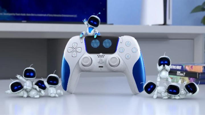 PS5《ASTRO BOT宇宙机器人》特别版 DualSense 无线控制器预告