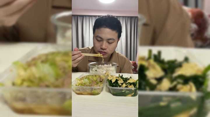 包菜肉丝和韭菜炒蛋！超人JAX生活记录195