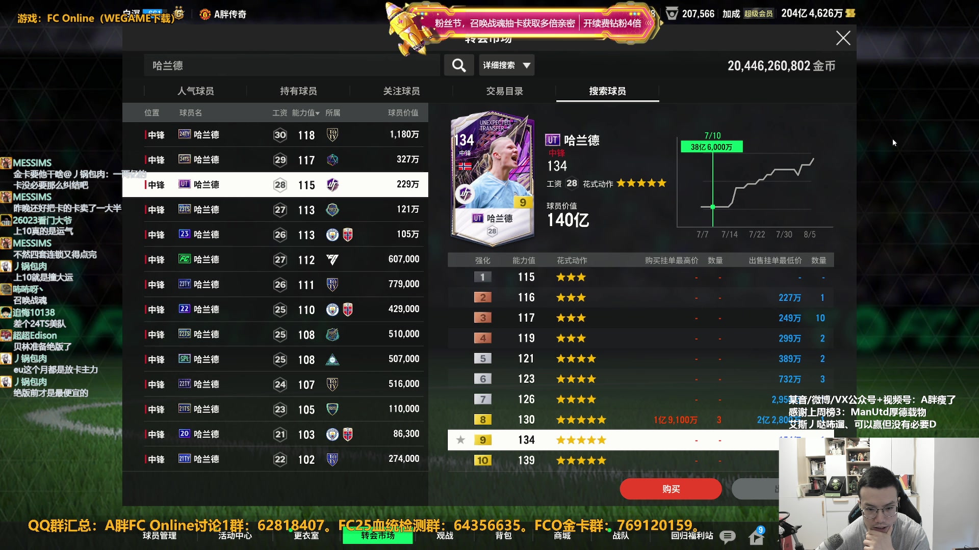 【2024-08-06 09点场】A胖瘦了：[双倍]A胖~开卡/看号/踢球