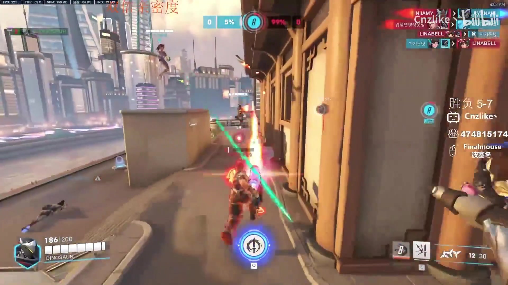 【2024-08-07 22点场】Cnzlike：源氏坐牢流！