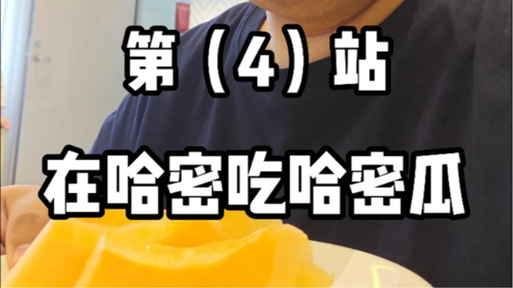 新疆-杭州返程第四篇-在哈密吃哈密瓜
