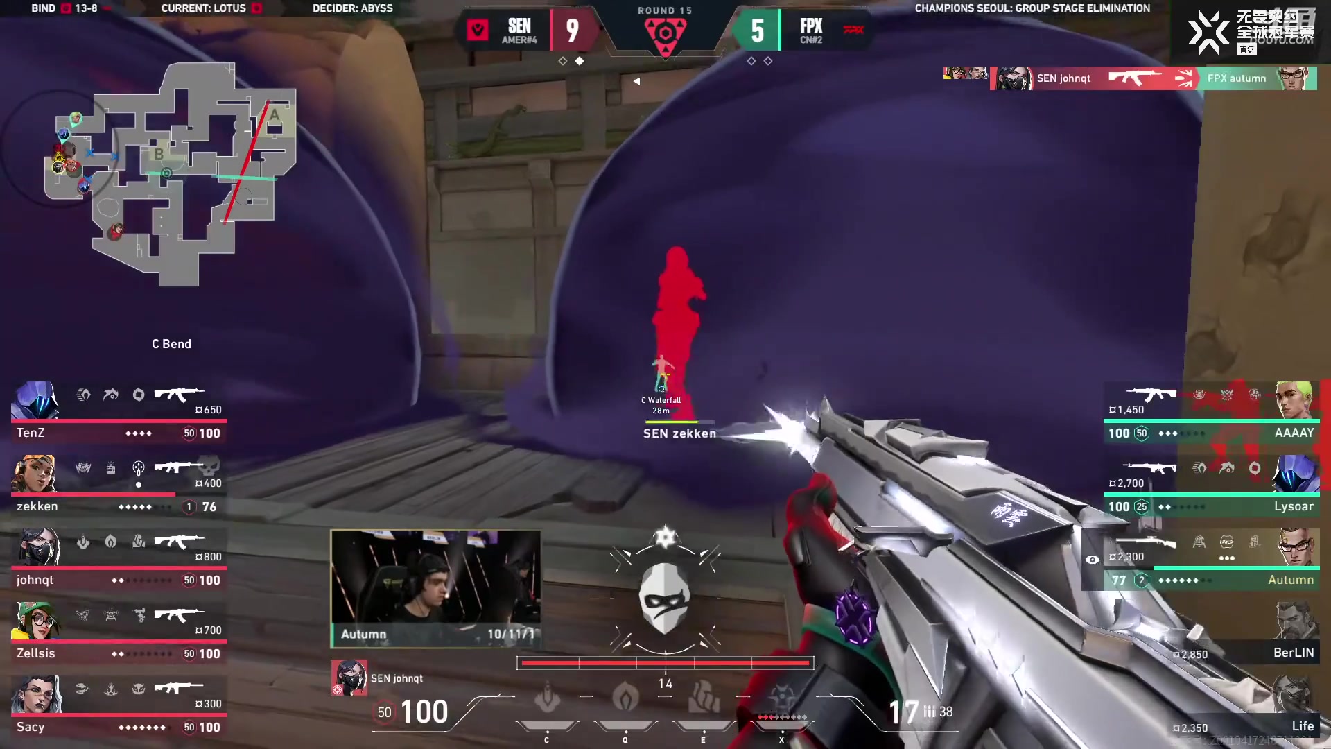 【2024-08-08 17点场】无畏契约赛事：直播｜冠军赛小组赛 KRU vs BLG