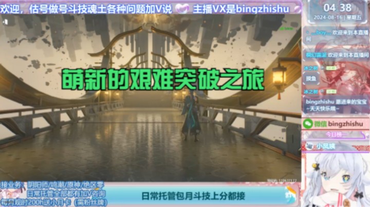 【鸣潮】冰之树的萌新的艰难突破之旅20240816 04点场
