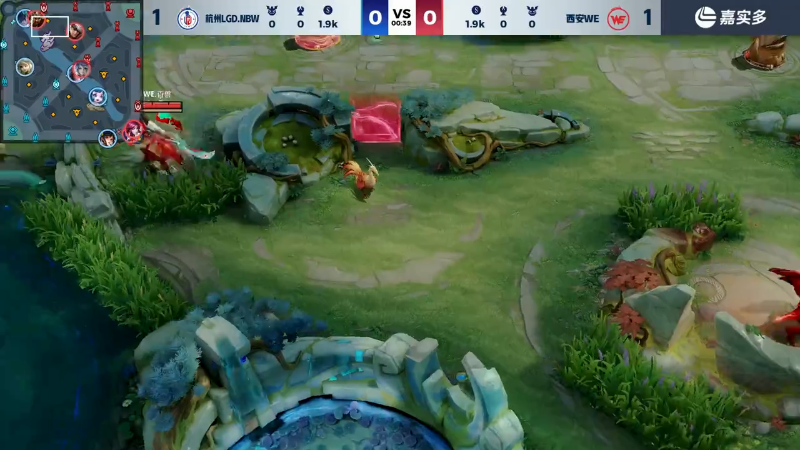 杭州LGD.NBW VS 西安WE第3局-2024KPL夏季赛常规赛