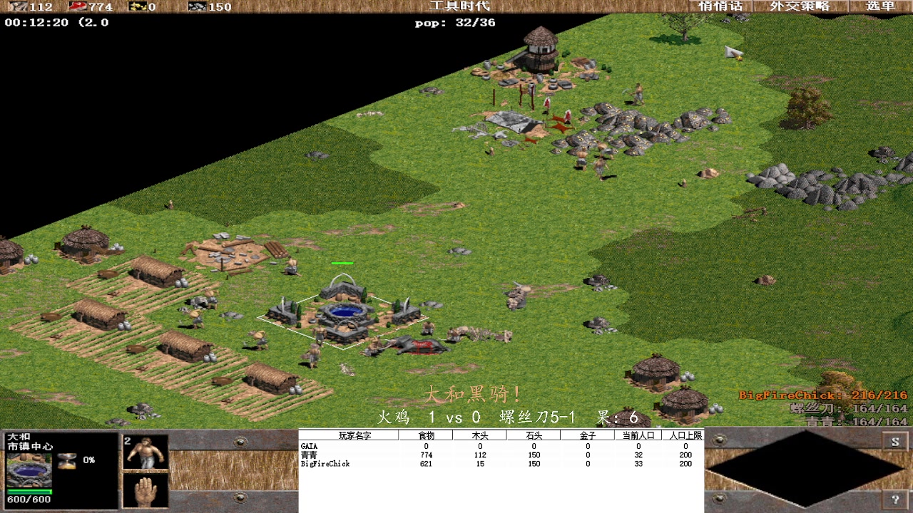 火鸡 1 vs  3 螺丝刀5-1