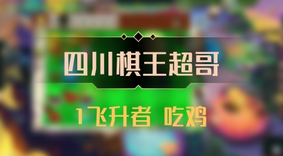 【四川棋王超哥】1飞升者 吃鸡