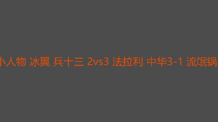 决胜局中华崛起
