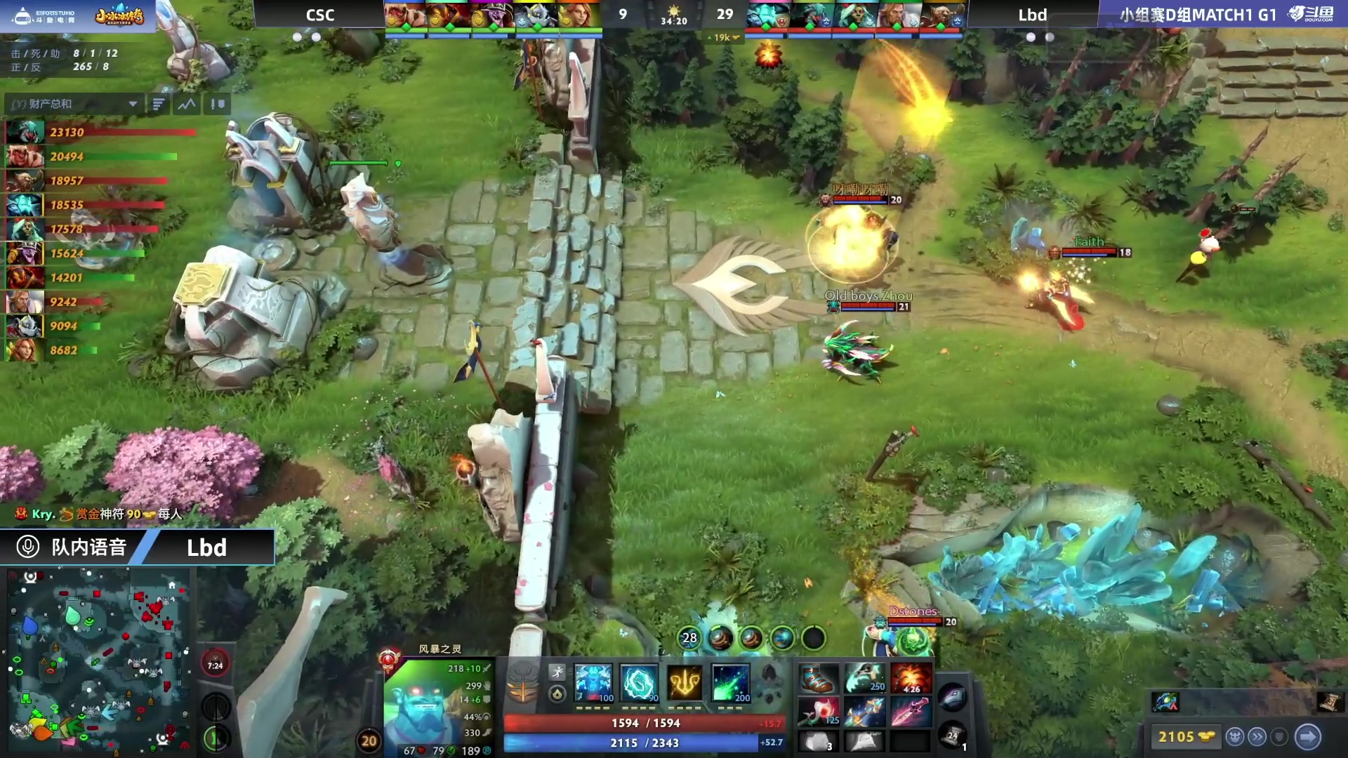 【2024-08-29 00点场】DOTA2赛事直播：预告 明天C/D组争夺出现名额