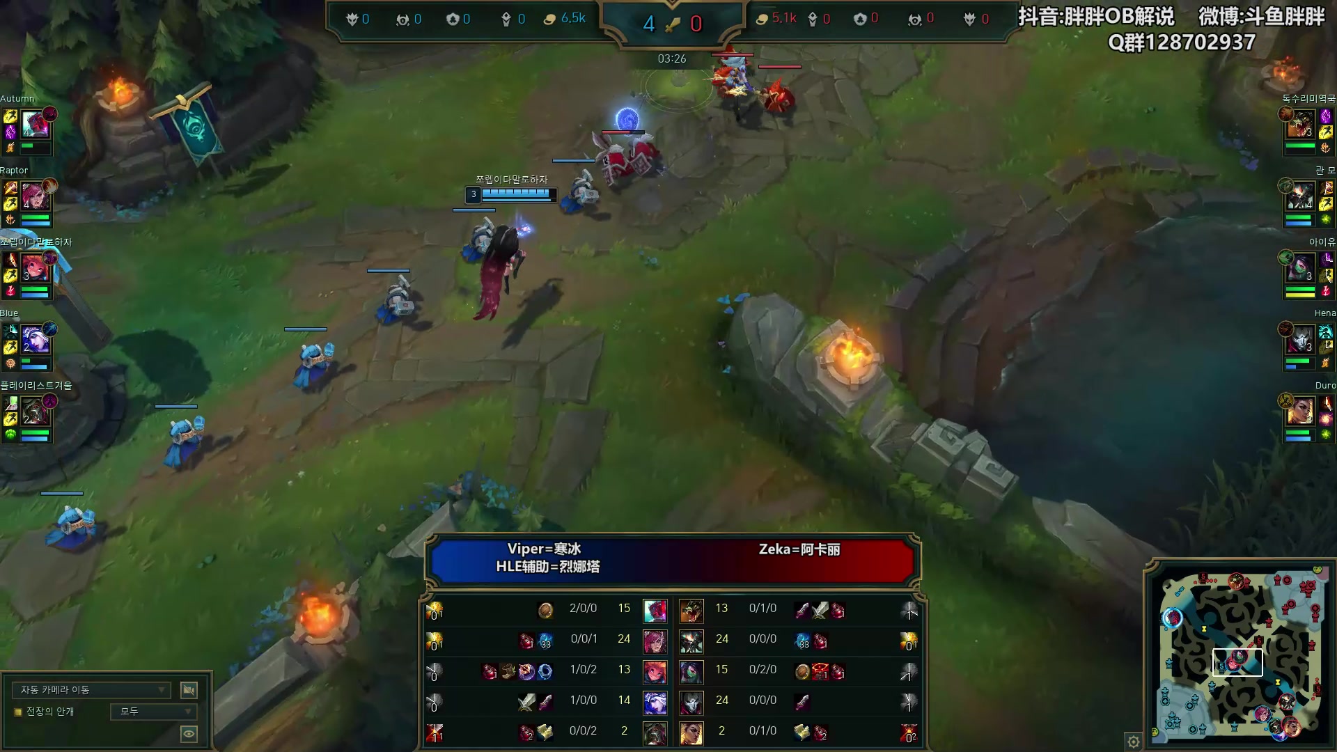 【2024-09-05 01点场】胖胖灬：胖胖OB：T1要准备复仇HLE了！