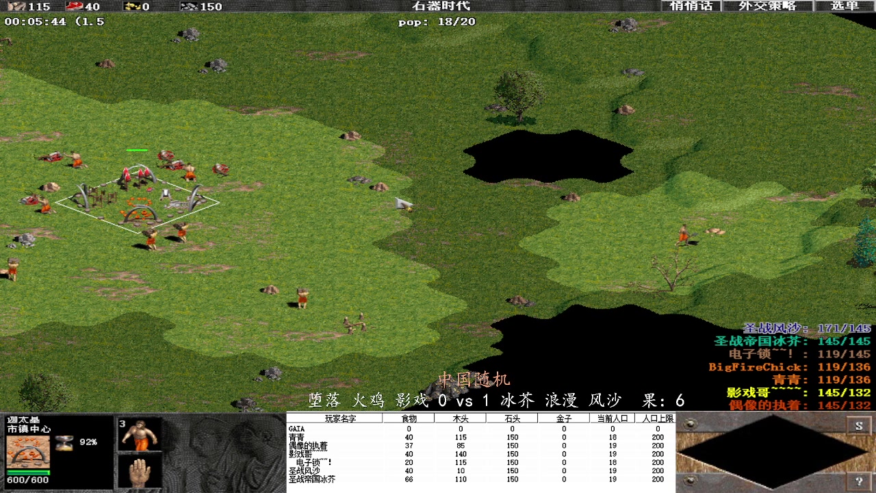 堕落 火鸡 影戏1 vs 3 冰芥 浪漫 风沙