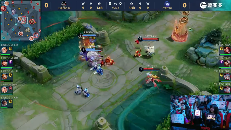 广州TTG VS 上海EDG.M第1局-2024王者荣耀年度总决赛常规赛