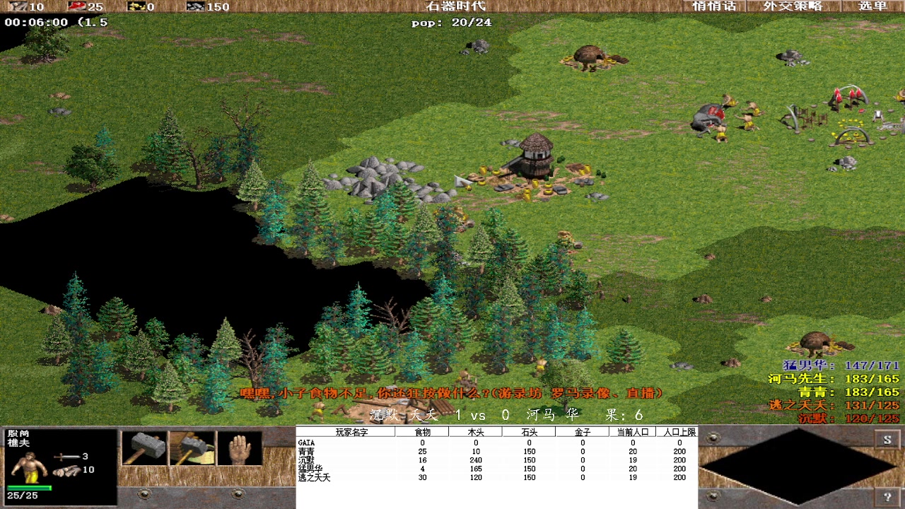 沉默 夭夭  3vs    1河马 华