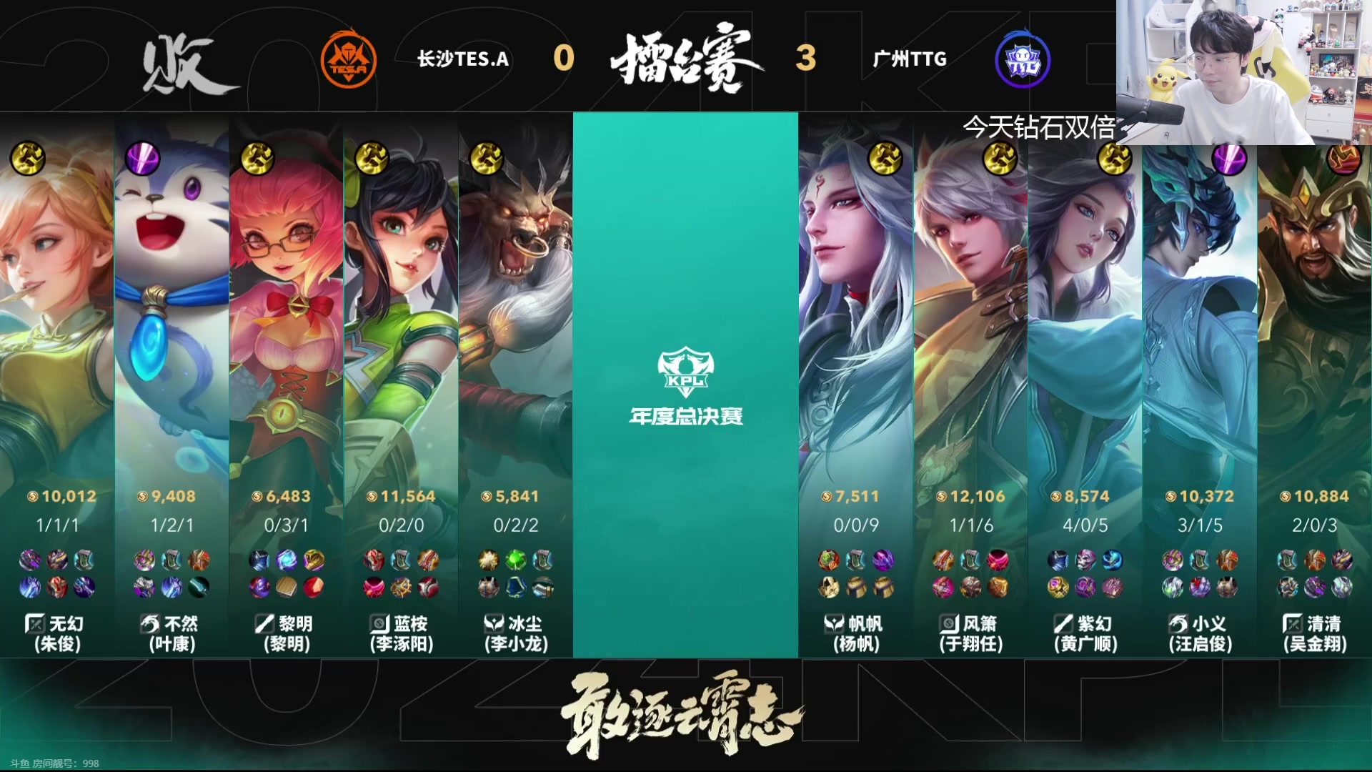 【2024-10-09 21点场】MrGemini：Gemini：TTG VS TES