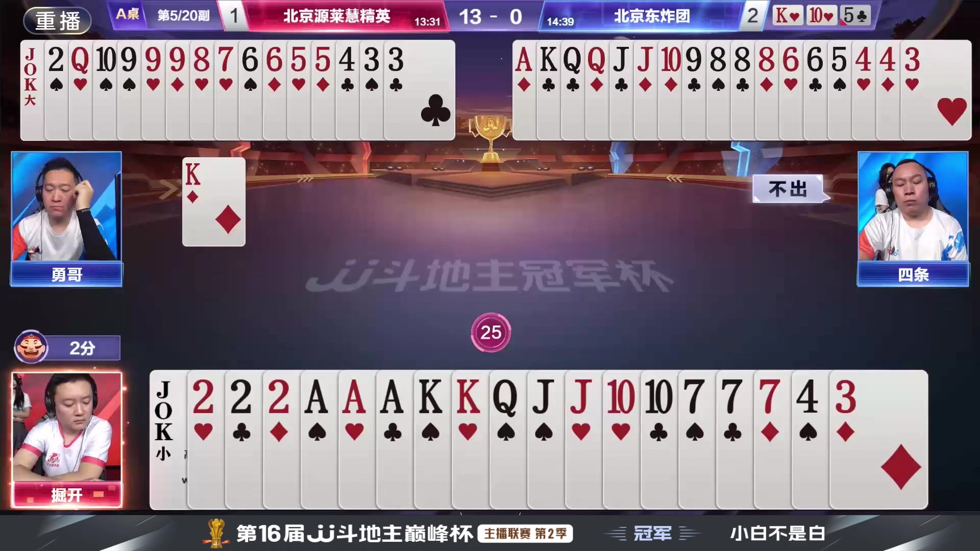 【2024-10-10 03点场】JJ斗地主官方：双骄杯10.10上场，谁将主宰局势