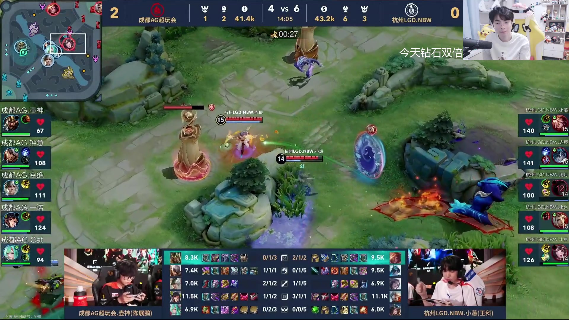 【2024-10-19 21点场】MrGemini：Gemini：AG VS LGD