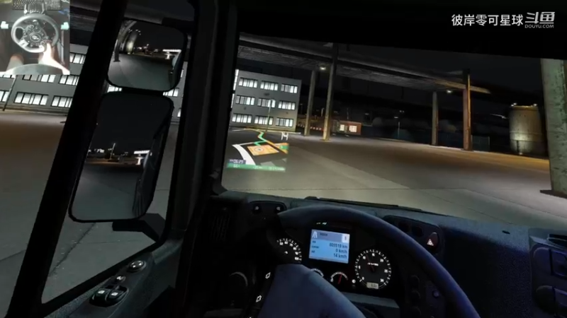 欧洲卡车模拟2 355 VR 真实经济模组 超高货物惨遭高速拦截