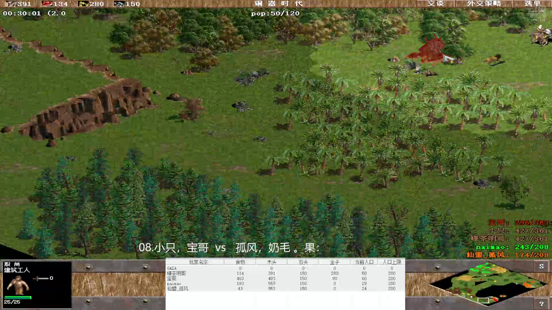 08.小只，宝哥 3vs0 孤风，奶毛。果:112