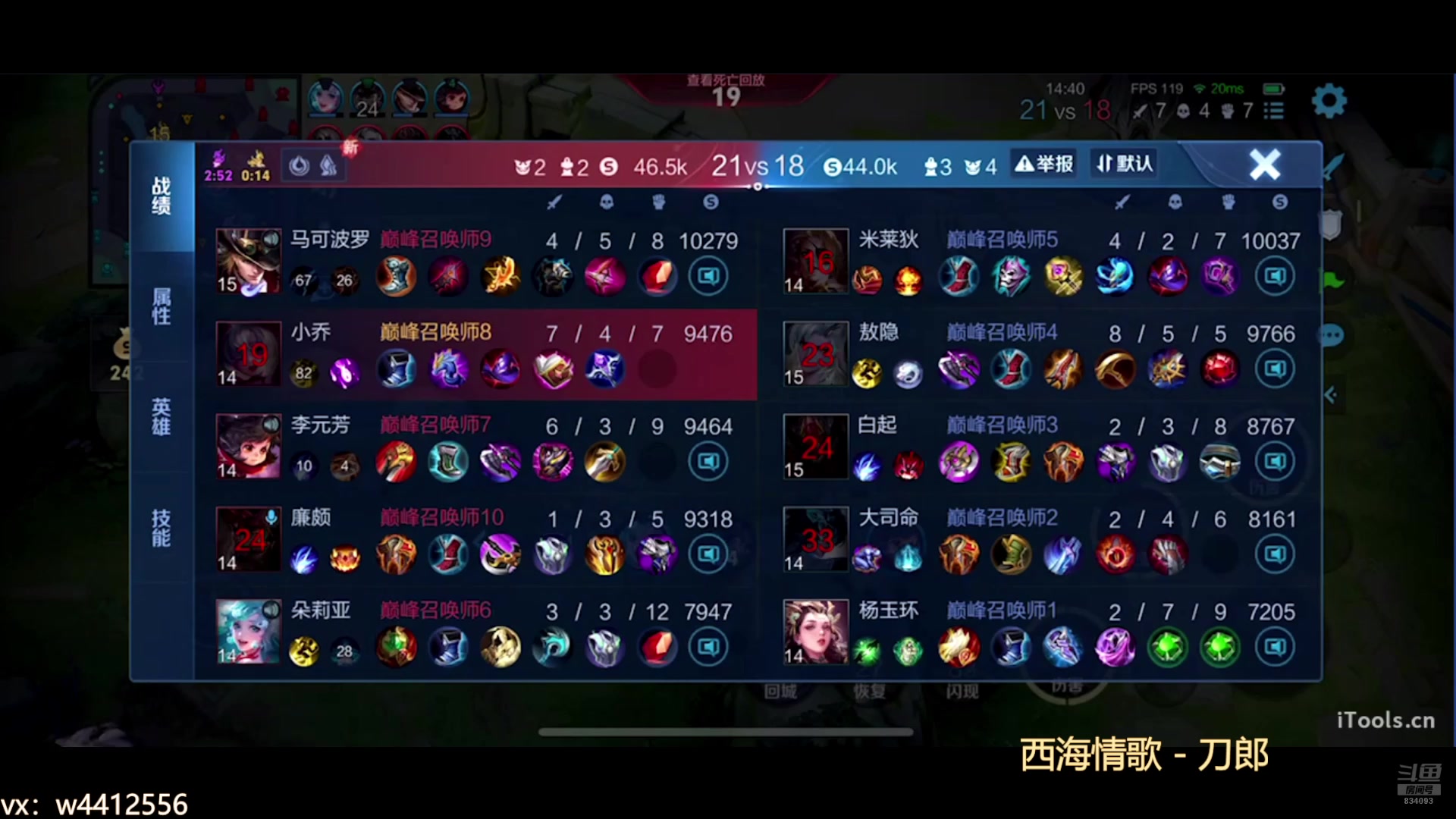 【2024-11-07 13点场】小飞Avery：国服小乔：小乔 王昭君