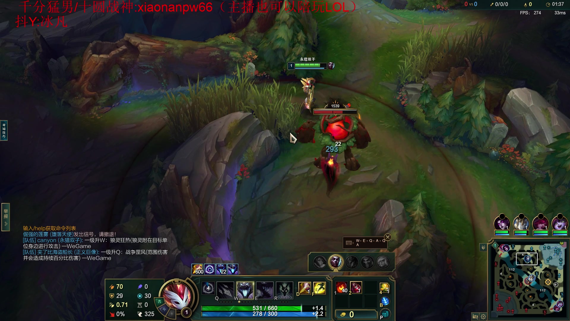 【2024-11-07 21点场】冰凡丶bbg：豹女打野 喜欢的进来