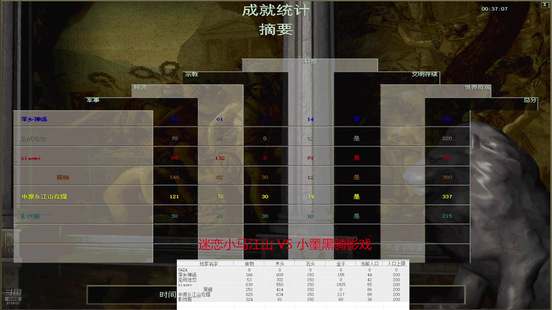 【2024-11-11 13点场】参谋神话：萍乡罗马协会的直播间 萍乡罗马巅峰3打