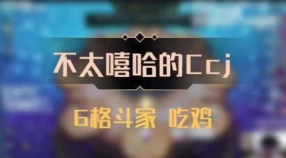 【不太嘻哈的Ccj】6格斗家 吃鸡