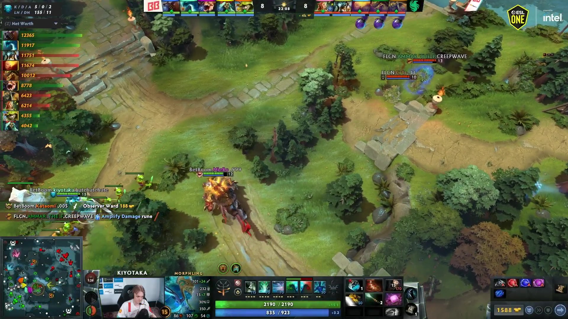 【2024-12-12 13点场】DOTA2赛事直播：直播 ESLOne曼谷舞台A