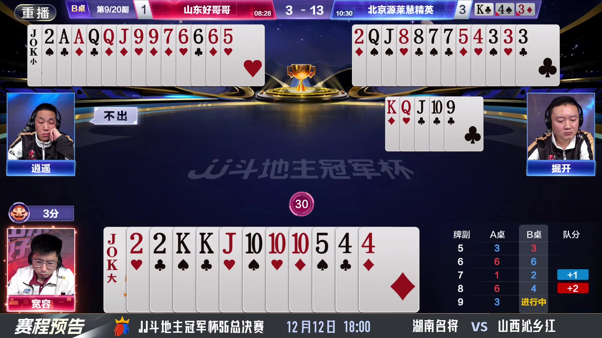 【2024-12-12 11点场】JJ斗地主官方：决赛近在眼前！谁将成为最强王者？