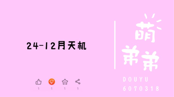 24-12月天机