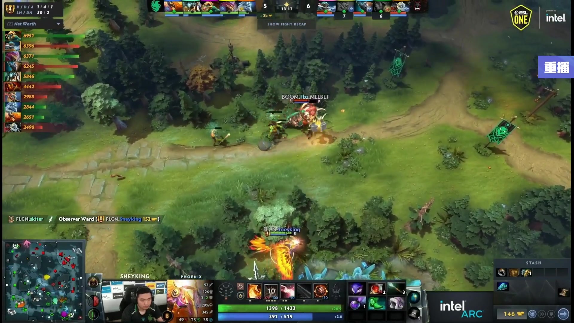 【2024-12-11 21点场】DOTA2赛事直播：重播 ESLOne曼谷舞台A