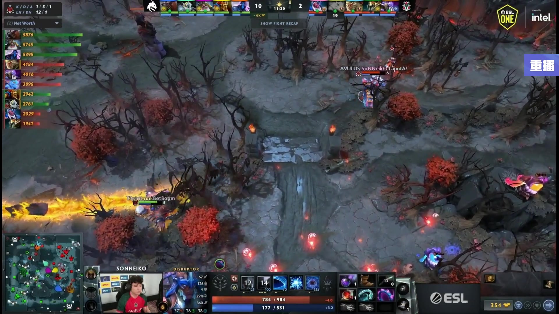 【2024-12-12 09点场】DOTA2赛事直播：重播 ESLOne曼谷舞台A
