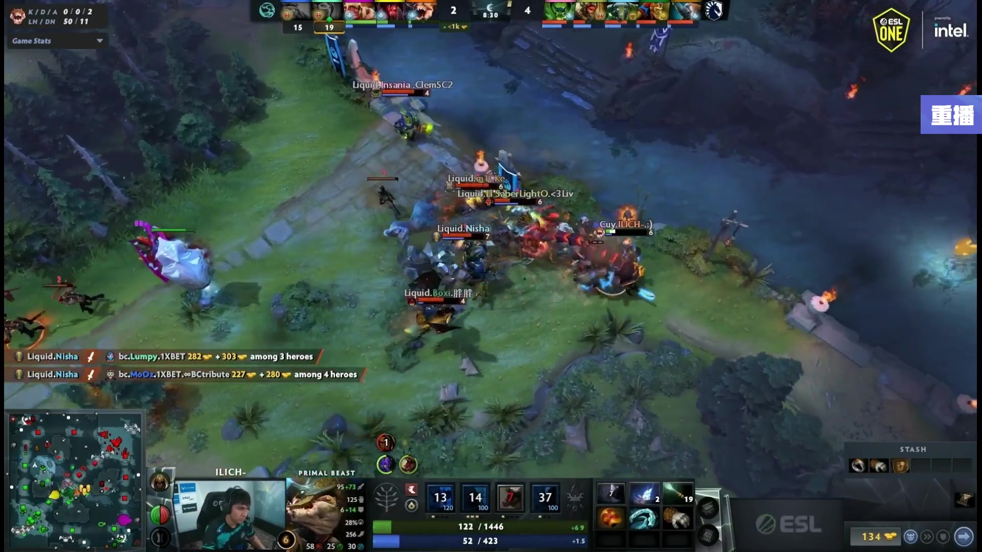 【2024-12-12 07点场】DOTA2赛事直播：重播 ESLOne曼谷舞台A