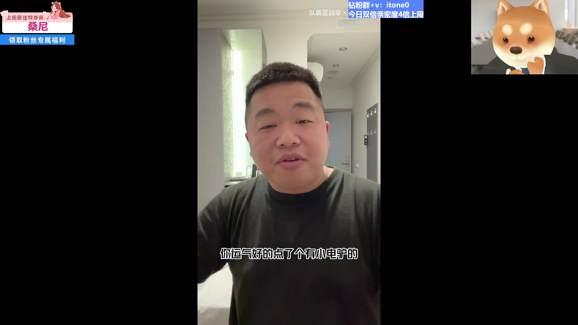 【2024-12-12 19点场】童猪啊i：钻石双倍）5点半开播