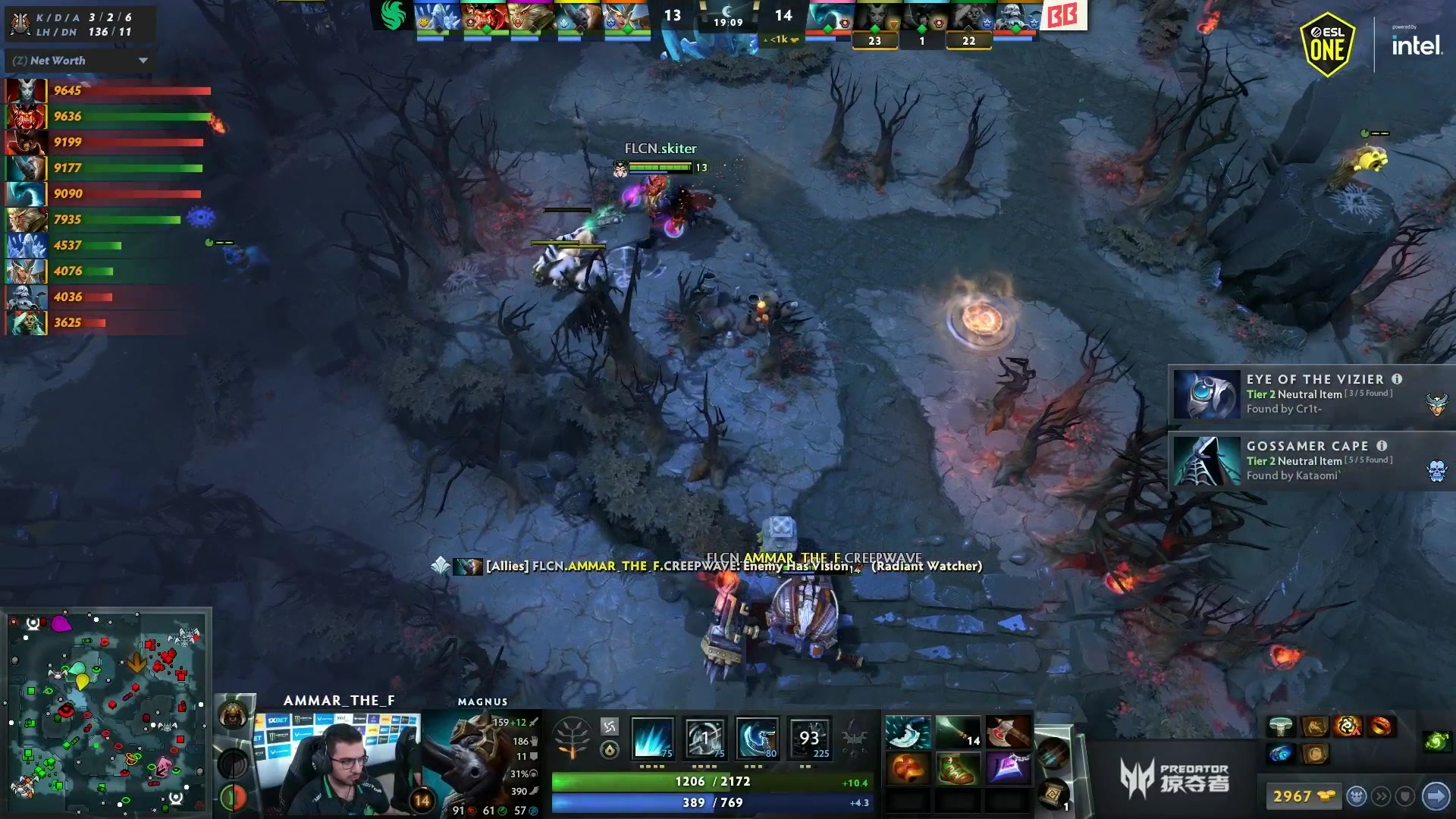 【2024-12-12 15点场】DOTA2赛事直播：直播 ESLOne曼谷舞台A