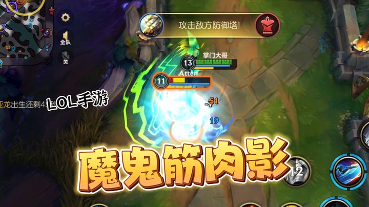 魔鬼筋肉 钢门流青钢影！