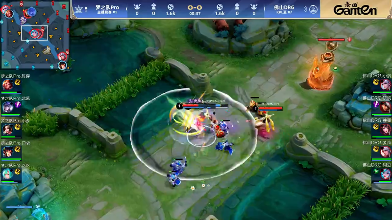 佛山DRG VS 梦之队Pro第2局-2024年王者荣耀挑战者杯常规赛