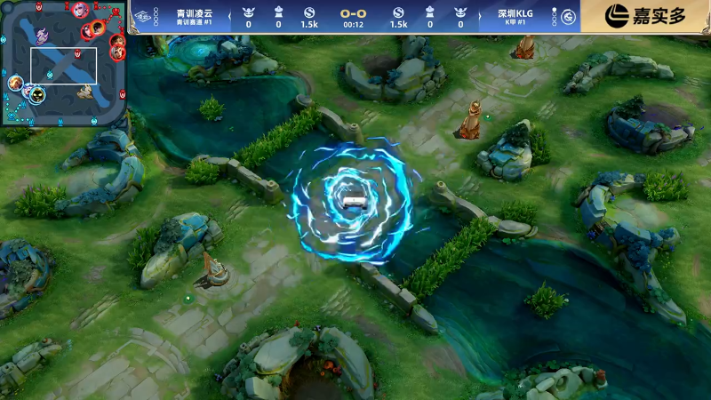 青训凌云 VS 深圳KLG第2局-2024年王者荣耀挑战者杯常规赛