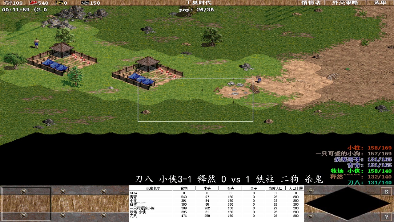 刀八 小侠3-1 释然 1-3 小柱 二狗 啊鬼
