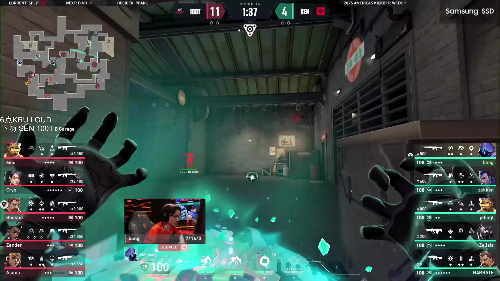 【2025-01-19 08点场】CSGO解说伟伟：美洲区 SEN VS 100T BO3