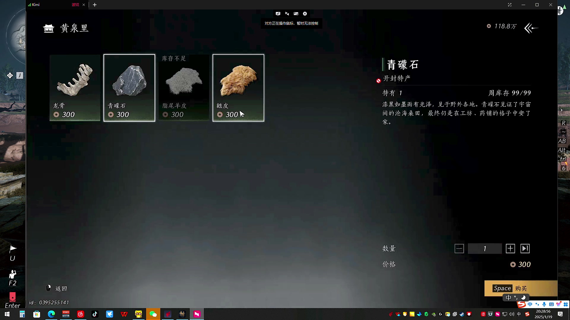 【2025-01-19 20点场】BIU一雷哥：这游戏好玩啊！