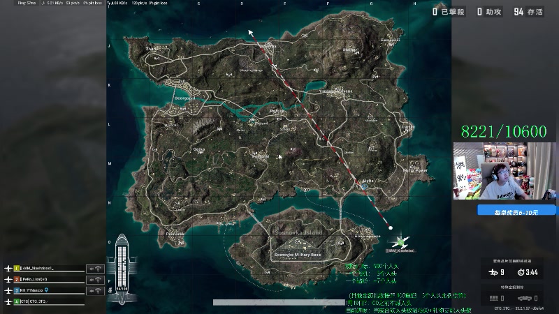 【2025-01-19 23点场】20岁天才歌手Running：PUBG合砍挑战跟小海明明lisa一起