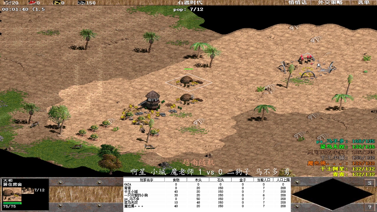 啊星 小城 魔老师 2 vs 3 二狗子 马不多 勇