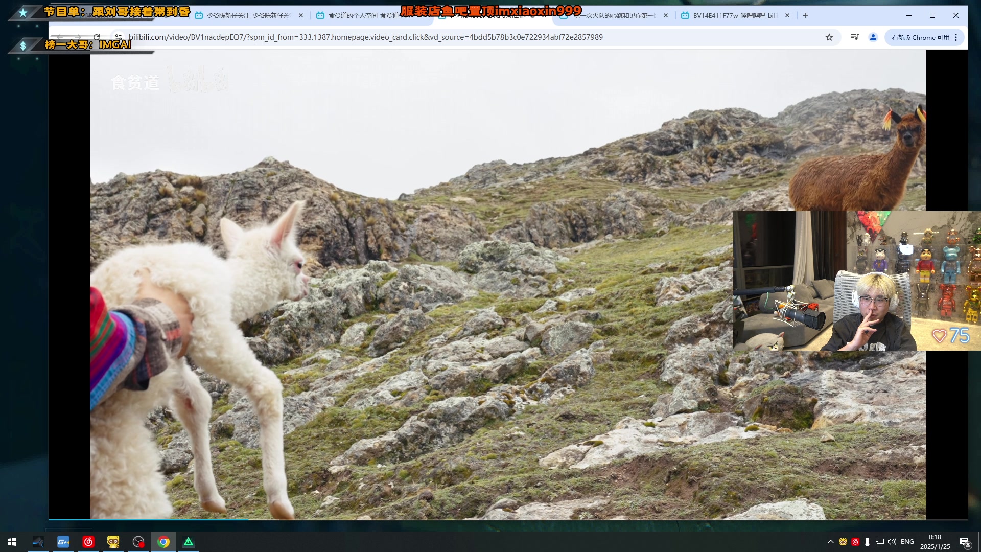 【2025-01-24 23点场】imxiaoxin：【✘-✘】跟刘哥接着粥（钻石卡