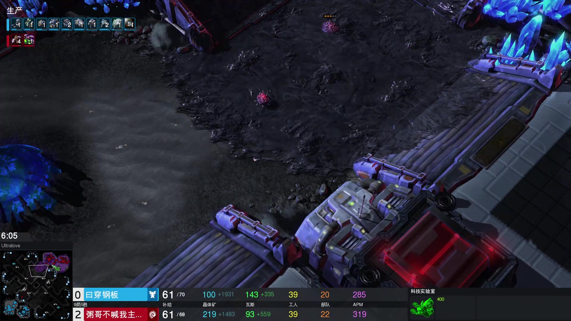 【2025-01-26 20点场】SC2kiIIer：神仙vs韬哥 BO9