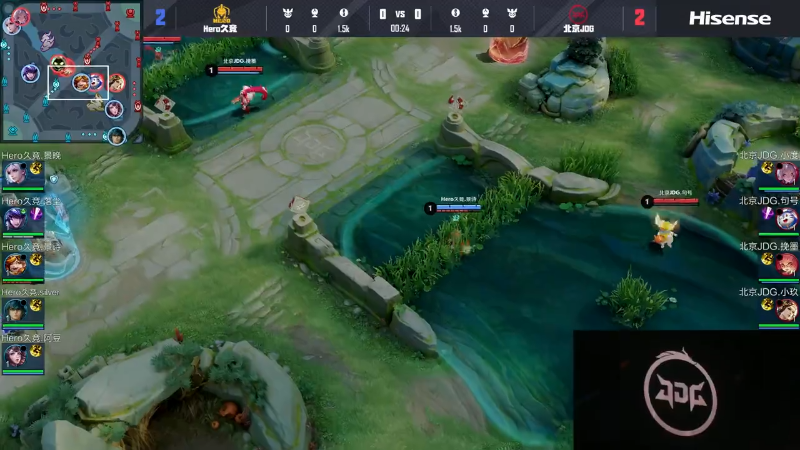 北京JDG VS Hero久竞第5局-2025KPL春季赛常规赛