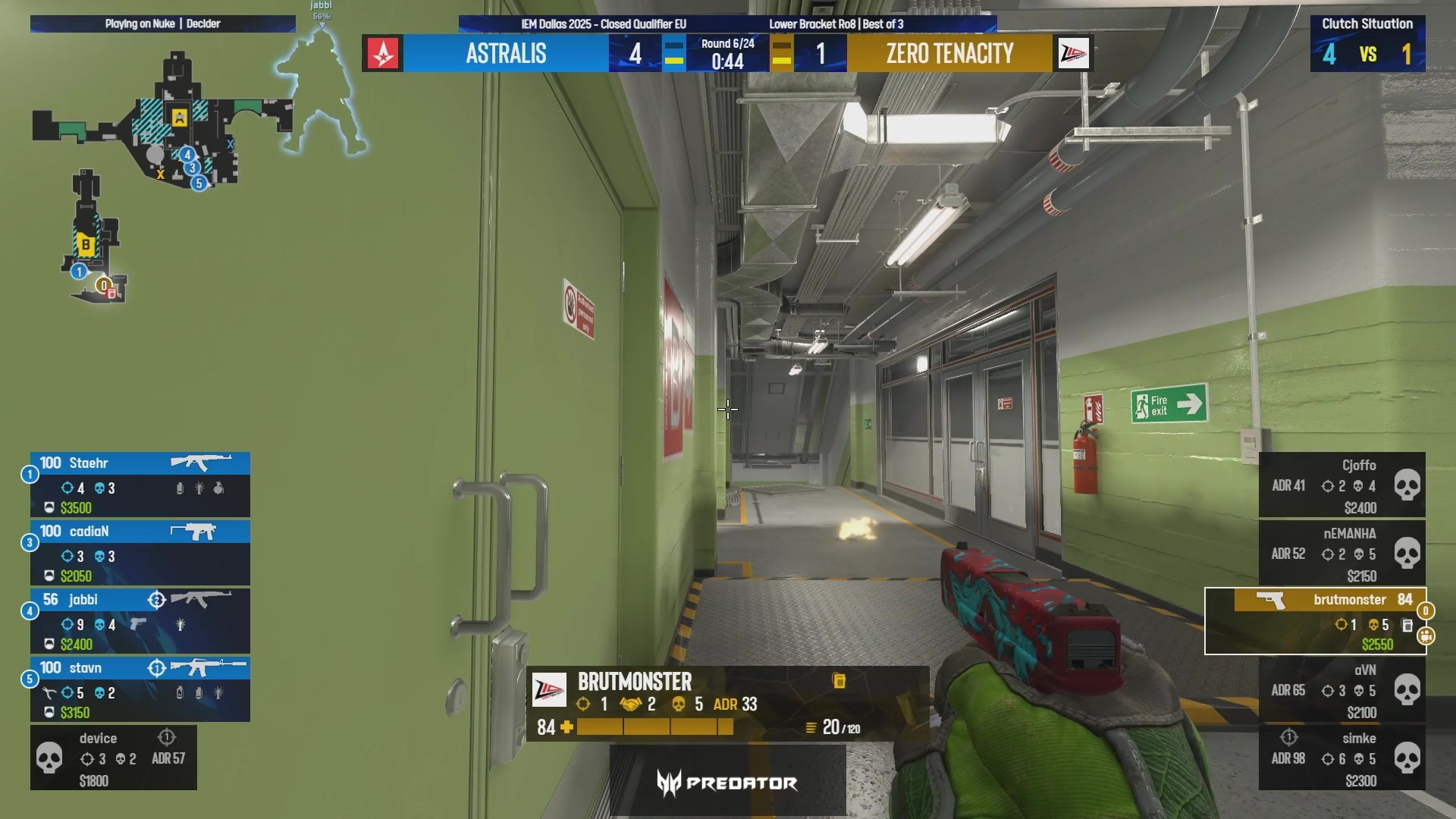 【2025-02-11 22点场】CSGO解说伟伟：天禄 VS ATOX BO3