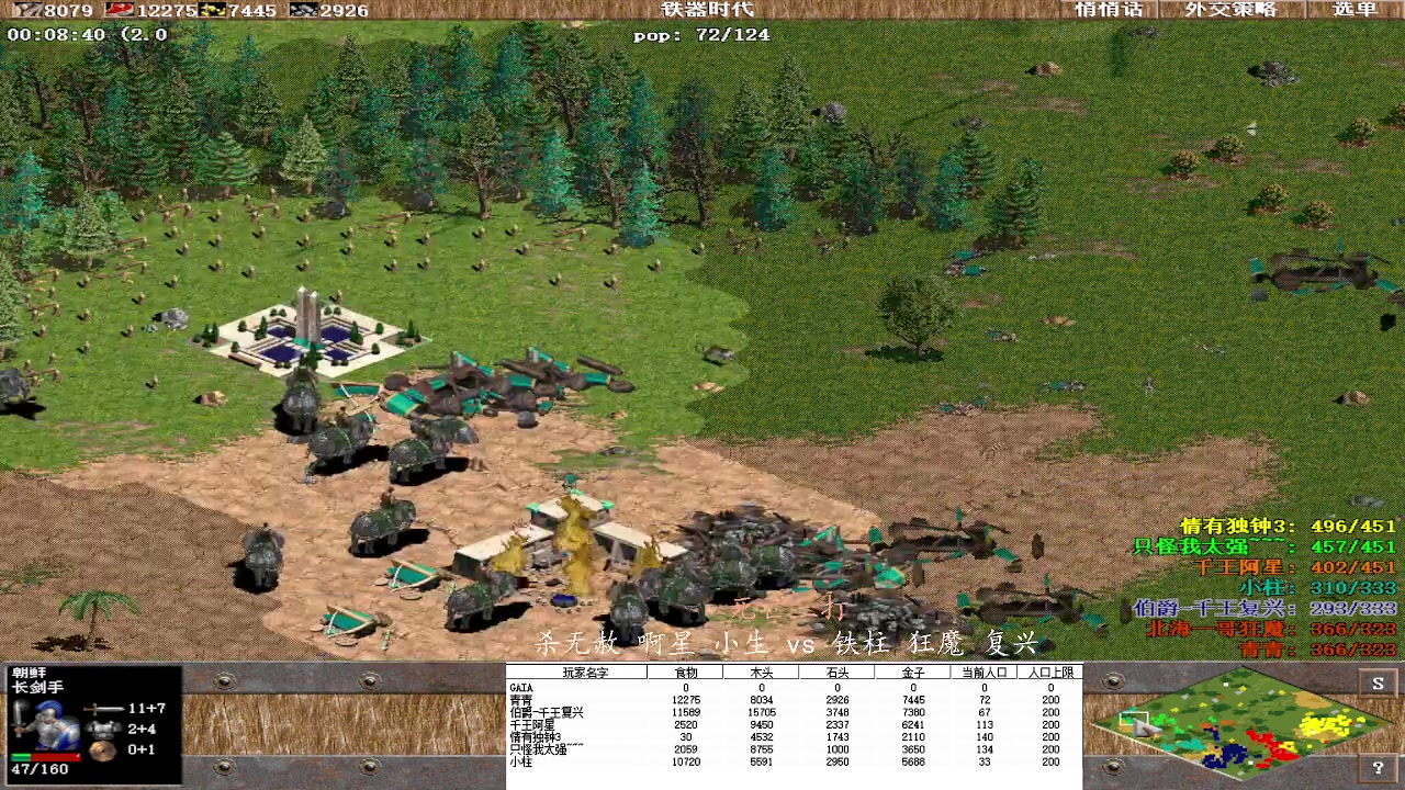 杀无赦 啊星 小生 3-0 小柱 狂魔 复兴